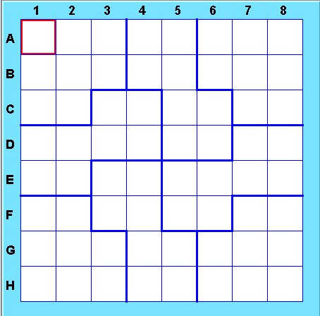 8x8 Jigsaw Sudoku Board 2