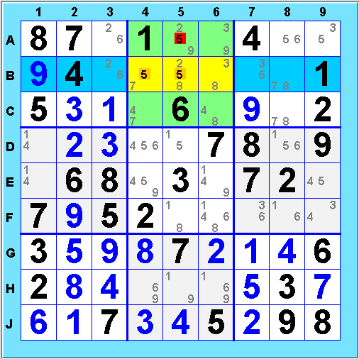 Group Intersection Example